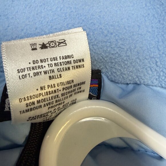 Patagonia Women’s Down Vest 84642 – Sky Blue – M (2006) - Picture 9 of 13